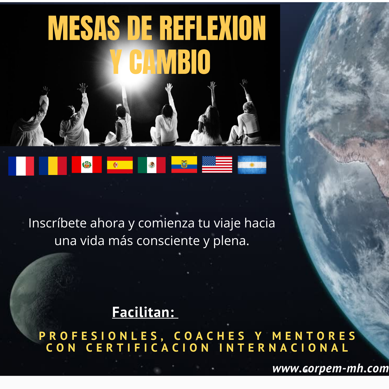 Mesas de Reflexion y Cambio - Organizado por Corpem MH